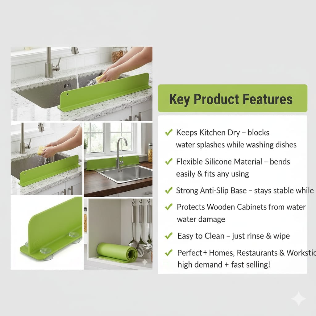 🤩SMART KITCHEN SPLASH GUARD DEAL (2 PCS) 🤩