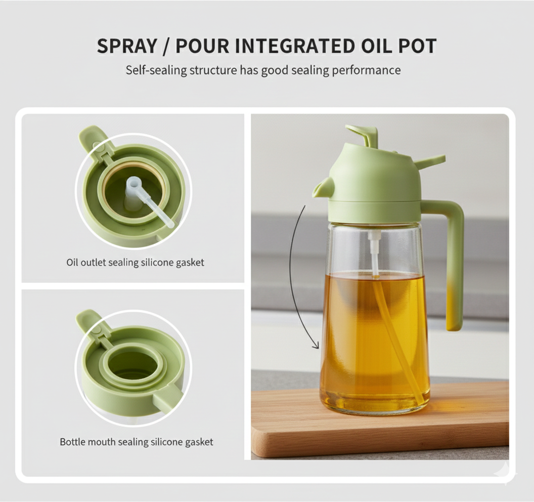 🛡️Premium oil dispenser,,✨